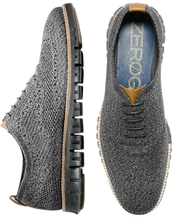 Cole Haan Zerogrand Stitchlite Wingtip Oxfords, Black
