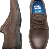 Nunn Bush Otto Plain Toe Oxfords, Brown