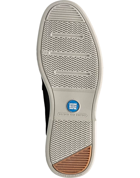 Nunn Bush Otto Canvas Plain Toe Oxfords, Gunmetal - Image 2