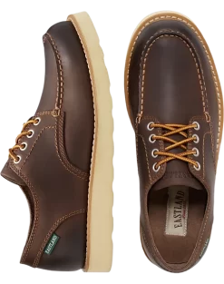 Eastland Lumber Down Moc Toe Oxfords, Brown