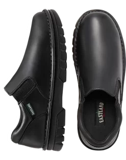 Eastland Newport Twin Gore Plain Toe Slip Ons, Brown