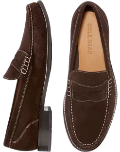 Cole Haan Pinch Grand Casual Penny Loafers, Brown