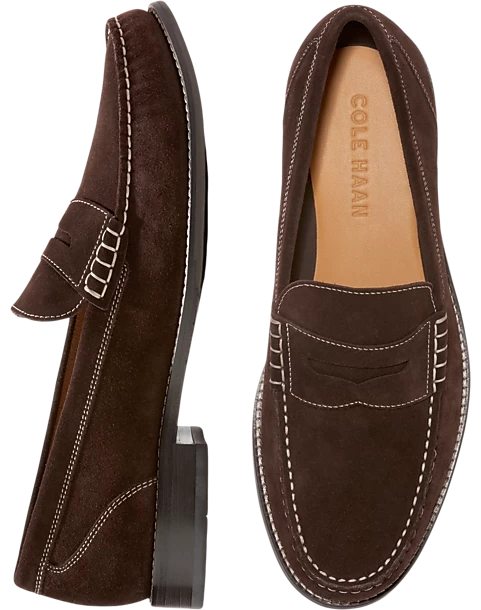 Cole Haan Pinch Grand Casual Penny Loafers, Brown
