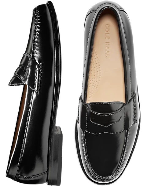 Cole Haan Pinch Grand Casual Penny Loafers, Black