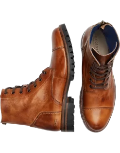 Bed Stu Protege Trek Cap Toe Boots, Brown