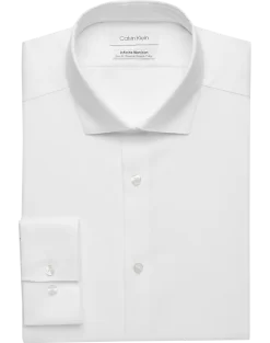 Calvin Klein Infinite Non-Iron Slim Fit Stretch Collar Dress Shirt, Purple