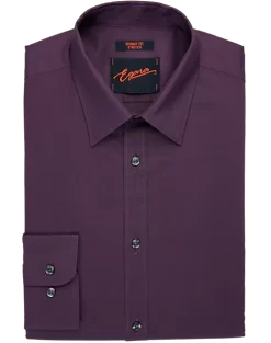 Egara Skinny Fit Dress Shirt, Plum