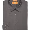 Egara Skinny Fit Dress Shirt, Charcoal