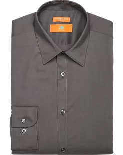 Egara Skinny Fit Dress Shirt, Charcoal