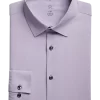Michael Strahan Modern Fit Spread Collar Dress Shirt, Lilac
