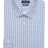 Nautica Slim Fit Four-Way Stretch Dress Shirt, Blue Plaid