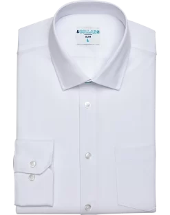 &Collar Atlantic Slim Fit Stain-Resistant Dress Shirt, White
