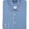 Nautica Slim Fit Four-Way Stretch Dress Shirt, Navy Check