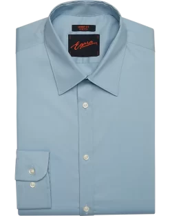 Egara Skinny Fit Point Collar Dress Shirt, Blue