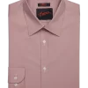 Egara Skinny Fit Point Collar Dress Shirt, Mauve