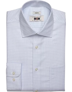 Joseph Abboud Classic Fit Dress Shirt, Blue Plaid