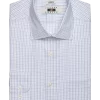 Joseph Abboud Classic Fit Dress Shirt, Purple Check