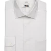 Joseph Abboud Modern Fit Dress Shirt, Khaki Tonal Check