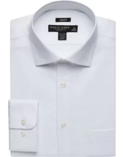 Pronto Uomo Classic Fit Queen's Oxford Dress Shirt, White