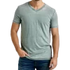 Lucky Brand Burnout Modern Fit V-Neck T-Shirt, Olive