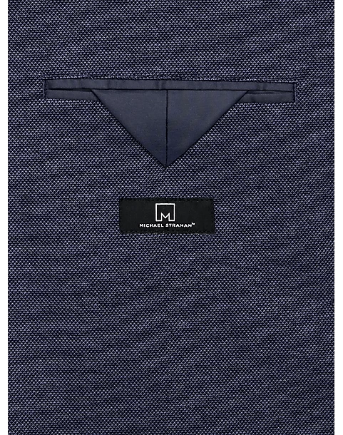 Michael Strahan Modern Fit 2 Button Soft Jacket, Black - Image 3