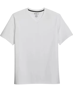 Awearness Kenneth Cole Modern Fit V-Neck T-Shirt, White