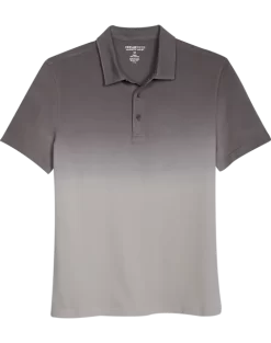 Awearness Kenneth Cole Slim Fit Polo Shirt, Gray Ombre