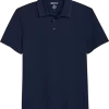 Awearness Kenneth Cole Modern Fit Welded Polo, Navy