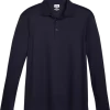 Joseph Abboud Modern Fit Luxe Cotton Polo, Navy