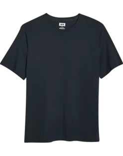 Joseph Abboud Modern Fit Luxe Cotton Jersey Knit Crew Neck T-Shirt, Navy