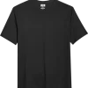 Joseph Abboud Modern Fit Luxe Cotton Jersey Knit Crew Neck T-Shirt, Black