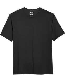 Joseph Abboud Modern Fit Luxe Cotton Jersey Knit Crew Neck T-Shirt, Black