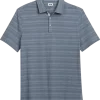 Joseph Abboud Modern Fit Polo, Slate Stripe