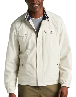 Con.Struct Modern Fit Hybrid Jacket, Off White