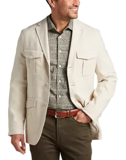 Joseph Abboud Modern Fit Soft Jacket, Beige