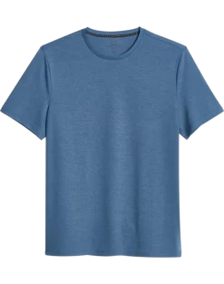 Michael Strahan Modern Fit Crew Neck T-Shirt, Medium Blue