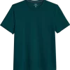 Michael Strahan Modern Fit Crew Neck T-Shirt, Teal