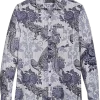 Paisley & Gray Slim Fit Spread Collar Sport Shirt, Blue Baroque Pheasant