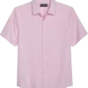 Paisley & Gray Slim Fit Spread Collar Sport Shirt, Pink
