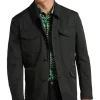 Paisley & Gray Slim Fit Casual Jacket, Black