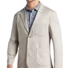Joseph Abboud Modern Fit Ultrasuede Sport Coat, Light Gray