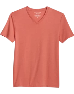 Lucky Brand Classic Fit Burnout T-Shirt, Orange
