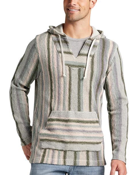 Lucky Brand Classic Fit Hoodie, Medium Blue