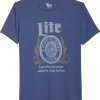 Lucky Brand Miller Lite® T-Shirt, Navy