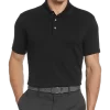 PGA Tour Classic Fit Airflux Polo, Black