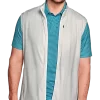 Johnston & Murphy Modern Fit Performance Full Zip Vest, White