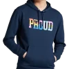 The Phluid Project Classic Fit Proud Graphic Hoodie, White