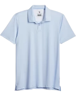 Report Collection Modern Fit Knit Polo, Light Blue