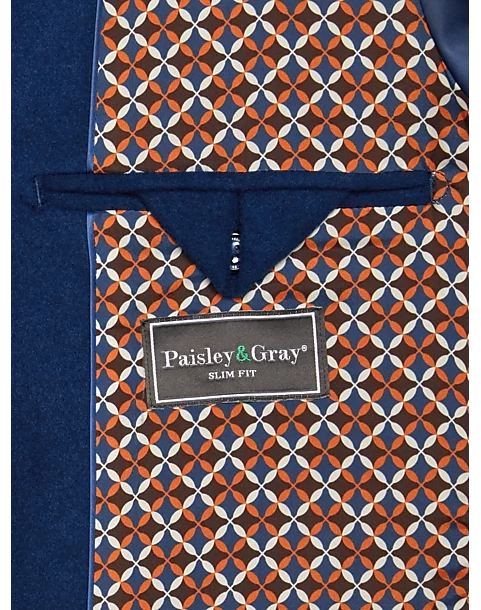 Paisley & Gray Topcoat, Sapphire Blue - Image 2