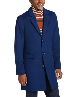 Paisley & Gray Topcoat, Sapphire Blue
